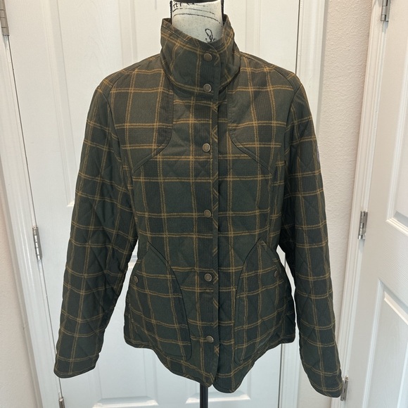 Eddie Bauer Women's Plaid Puffer Jacket - Picture 1 of 16